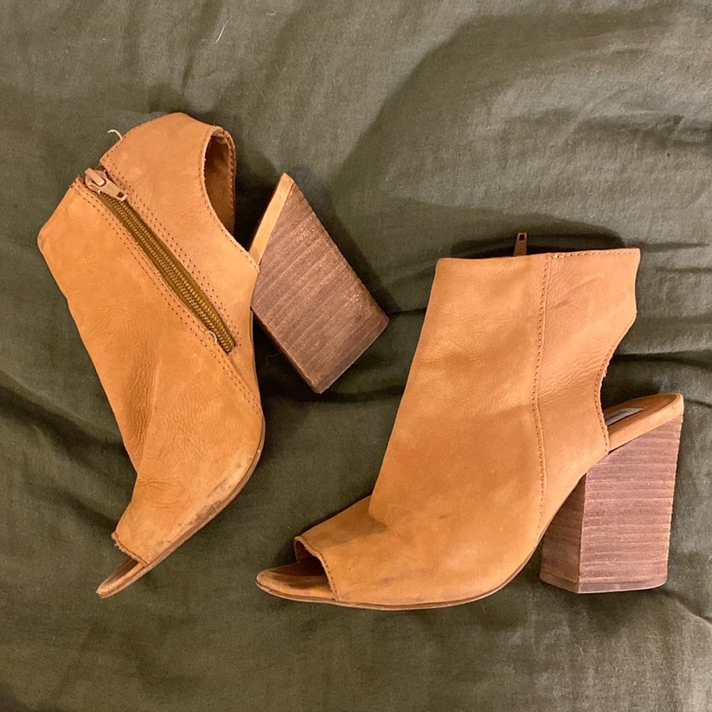 Steve Madden chunky heels - peep toe